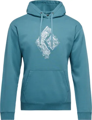 Produktbild von Men's Engineered Diamond Pullover Hoody, Herren - Black Diamond, Farbe:4064-Creek Blue, Größe:XL