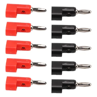 Image de Fiche banane, fiche banane empilable, fiche banane sans soudure, connecteur banane, fiche banane lanterne, fiche banane 4mm