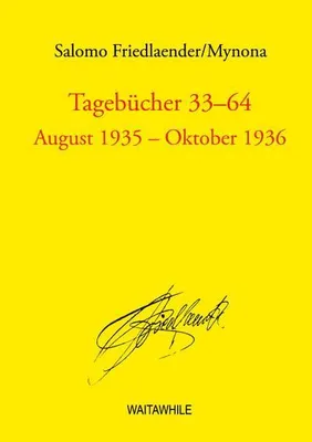 Produktbild von Tagebücher 33 - 64