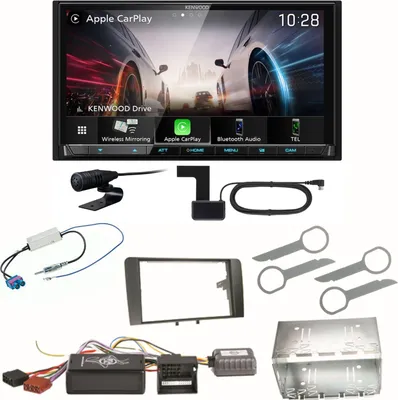 Produktbild von Kenwood DMX8021DABS Android Auto CarPlay Bluetooth Einbauset für Audi A3 8P 8PA