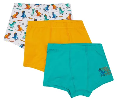 Produktbild von DeFacto Boxershorts Set Herren für Kinder - Bequeme Herren Unterhosen Jungen