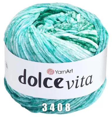 Produktbild von YarnArt Dolce Vita (150g/260m) 3408 türkis
