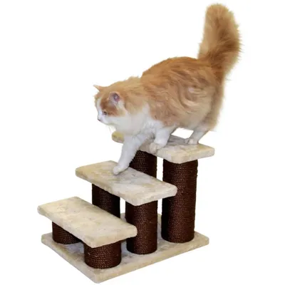 Zdjęcie produktu dla Kerbl Easy Climb schodek dla zwierząt 45 x 35 x 34 cm brązowy 82410