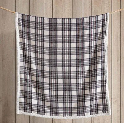 Produktbild von Famanu Wendedecke Flanell zu Sherpa - Superweich & Ultraleicht - Gemütliche Plaid