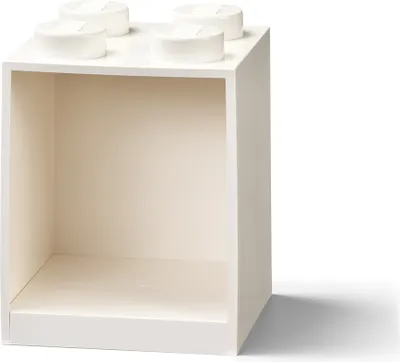 Zdjęcie produktu dla LEGO 41141735 LEGO BRICK SHELF 4 półka na klocki, szerokość: 159 mm, biała