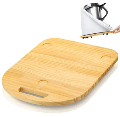 Image de Planche de glisse en bois pour Thermomix TM6/TM5 avec poignée