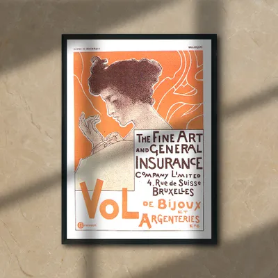 Produktbild von Poster Plakat Druck - Werbung für Kunst - A4 (21 cm x 29,7 cm)