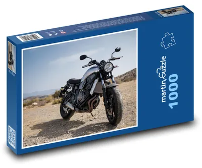 Zdjęcie produktu dla Puzzle 1000 Motocykl na drodze - martinpuzzle