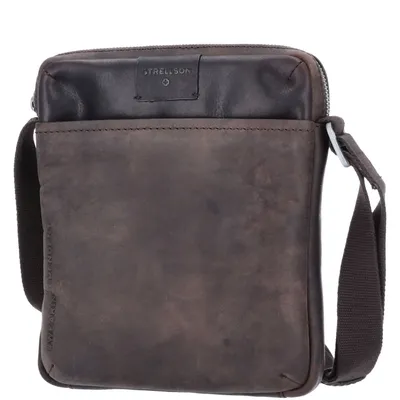 Produktbild von Strellson Brick Lane Marcus Shoulderbag xsvz Herren Umhängetasche Leder Hochformat Darkbrown