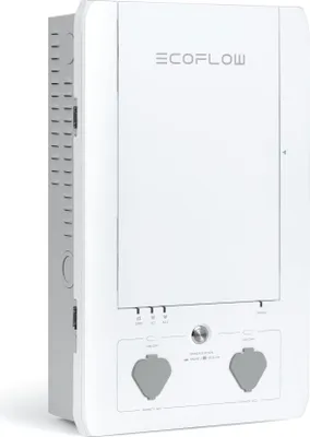 Produktbild von EcoFlow Smart Home Panel Combo mit Relaismodul im Set schwarz
