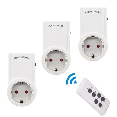 Produktbild von Funksteckdose | 3er Set | mit  230V | 16A | Schaltbar