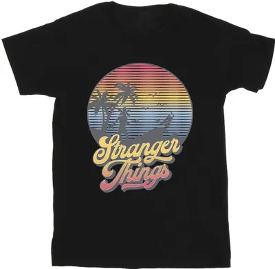 Imagen del producto de Camiseta para hombre de Netflix, diseño "Stranger Things LA", modelo BI45665 (talla L), color