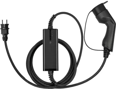 Obrázok produktu pre kabelmesiter Typ 2 Ladegerät Schutzkontakt 3,6kW schw. 5m
