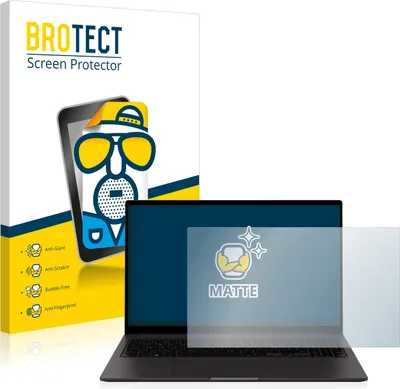 Produktbild von BROTECT Schutzfolie für Samsung Galaxy Book2 15.6" Displayschutz Displayschutzfolie Folie Matt Entspiegelungsfolie