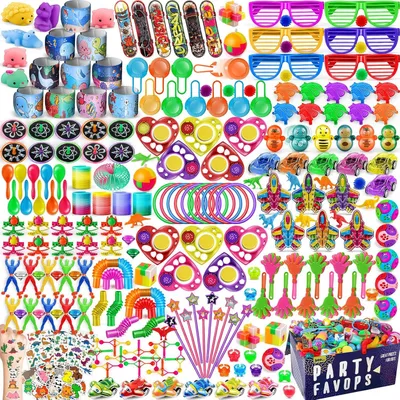Productafbeelding van Uitdeelcadeautjes voor kinderverjaardag - Set van 300 - Meisjes en jongens