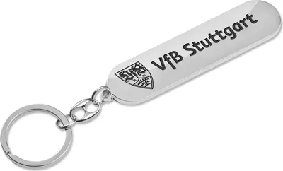 Produktbild von VfB Stuttgart Schlüsselanhänger - silber mit Logo