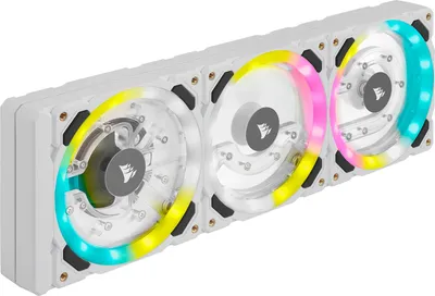 Produktbild von Corsair XD7, Pumpe und Reservoir, Messing, Kupfer, Weiß, 4-polig, 1 Stück(e)