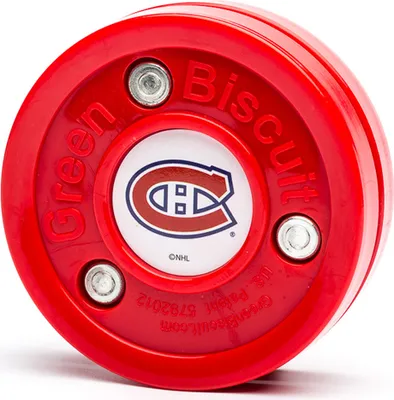 Image de Puck Green Biscuit LNH, Canadiens de Montréal