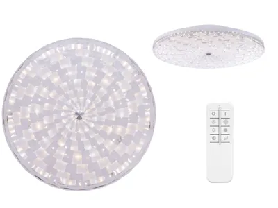 Produktbild von GLOBO Deckenleuchte LED Wohnzimmer Deckenlampe Dimmbar Fernbedienung 41356-36