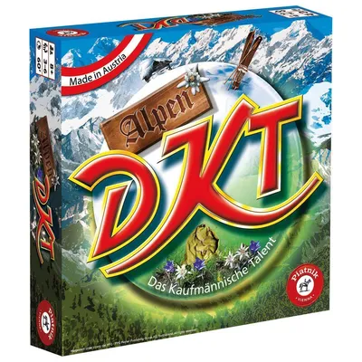 Produktbild von Piatnik DKT Alpen, Brettspiel, Wirtschaftliche Simulation, 8 Jahr(e)