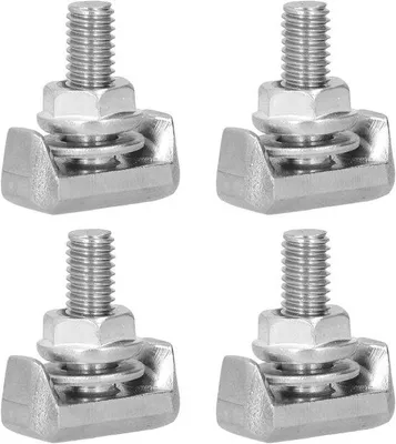 Productafbeelding van Accuklemmen voor auto's, T-bouten van roestvrij staal - Reserveonderdelen voor autoreparaties (4 stuks)