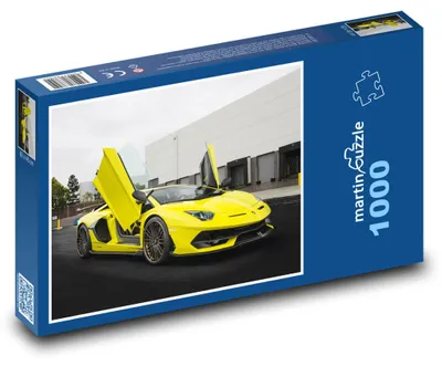 Obrázok produktu pre Puzzle 1000 Žlté Športové Auto - martinpuzzle