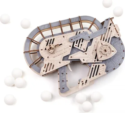 Zdjęcie produktu dla Puzzle 3D, Pistolet do ping-ponga, EWA, Drewno, 153 elementy