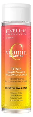 Obrázok produktu pre Eveline Cosmetics Vitamin C 3x Action – micelárna voda, čistenie, hydratácia – Kartón 24 ks