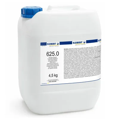 Produktbild von KLEIBERIT 625.0 Holzleim 4,5 kg Kanister – PVAc Kunstharzleim für lackierte Oberflächen, Korpusverleimung, Möbelbau, NC- & DD-Lacke