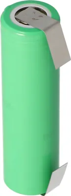 Produktbild von INR18650-25R 2500mAh 3,6V - 3,7V ungeschützt mit Lötfahne U Form, 64,85x18,3mm
