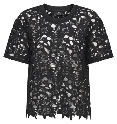 Produktbild von JDYVANYA S/S LACE TOP JRS Black S