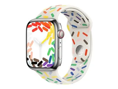 Produktbild von Apple MRTP3ZM/A, Band, Smartwatch, Mehrfarbig, Apple, Watch 42mm Watch 44mm Watch 45mm Watch 49mm, Fluor-Elastomer