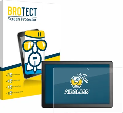 Produktbild von BROTECT Schutzglas für emporia TAB 1 10.1" Schutzfolie Panzer Folie Glas Display Schutz klar