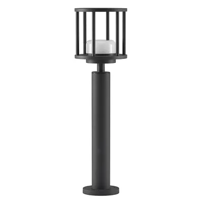 Produktbild von Lucande Wegelampe Berenike, 60 cm, dunkelgrau, Metall, GX53