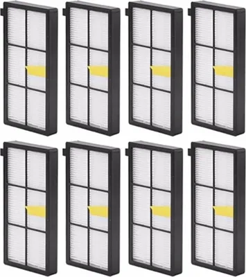 Productafbeelding van 8 HEPA-filters voor iRobot ROOMBA 800, 900, 870, 960, 980