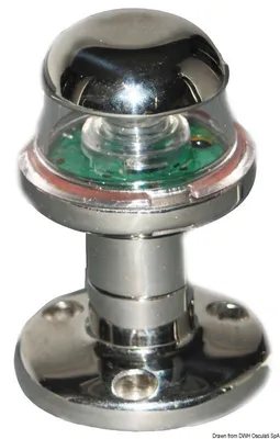Zdjęcie produktu dla Orions AISI 316/360° biała lampa nawigacyjna - Osculati 11.396.03