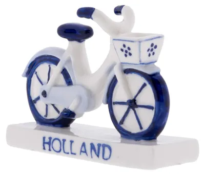 Produktbild von Heinen Delfts Blauw – Decoratiebeeld Fiets