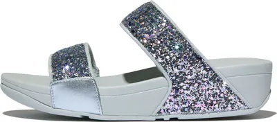 Produktbild von FitFlop Lulu Multi-Tonal Glitter Slides Quiet Blue Größe EU 40