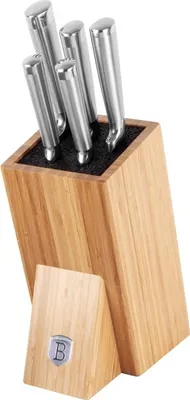 Produktbild von Berlinger Haus Bh-2805 Messerset Aus Bambusblock