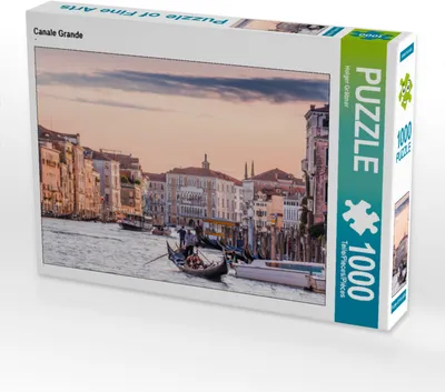 Produktbild von CALVENDO Puzzle Venedig, Canale Grande | 1000 Teile Lege-Größe 64x48cm Foto-Puzzle für glückliche Stunden