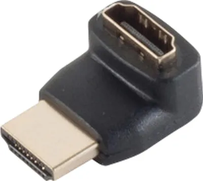 Zdjęcie produktu dla Adapter LogiLink HDMI, 90°, wtyk A/złącze A