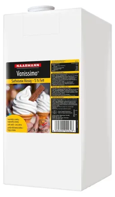 Obrázek produktu pro Naarmann Softeismix Vanissimo Vanilla cremiges Softeis 5000ml