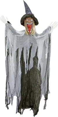 Produktbild von Halloween Dekoration Grusel Hexe - 170 cm | Hängefigur Geist
