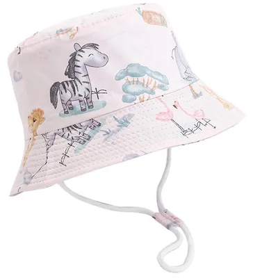 Produktbild von Sonnenhut Kinder mit breiter Krempe für Jungen & Mädchen, Baumwolle & Mesh, verstellbar