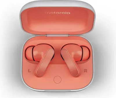 Zdjęcie produktu dla Motorola Moto Buds, Bezprzewodowy, Połączenia/Muzyka/Sport/Codzienność, Słuchawki, Koralowy
