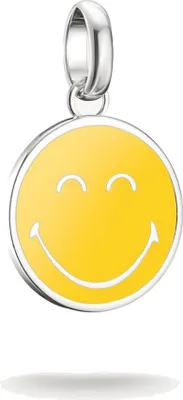 Obrázek produktu pro Thomas Sabo SMILEYWORLD® Calm Charm-Anhänger Connect Silber