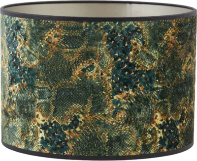 Produktbild von Light & Living - lampenschirm - Keyon - grün - textil - Ø 20cm - E27 - 2220843