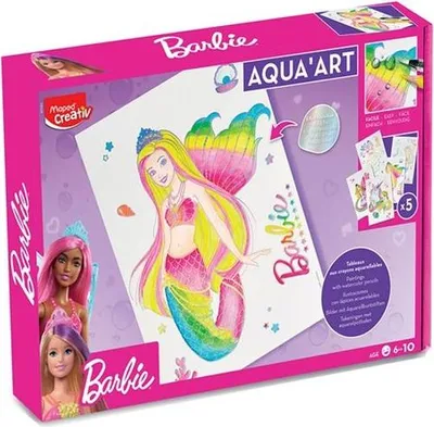 Produktbild von Maped Creativ Aquarell-Set AQUA ART Barbie