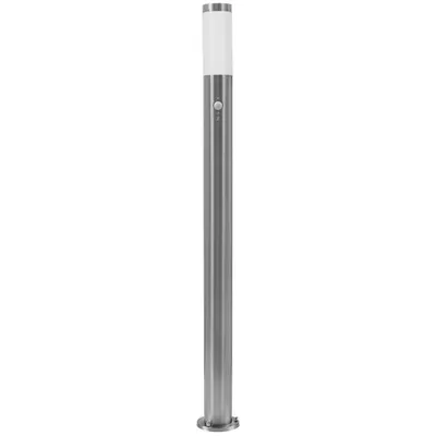 Produktbild von HELSINKI Stehleuchte Stehlampe Lampe - H110 x Ø7,5 cm - edelstahl - 1X12W exkl. - IP44