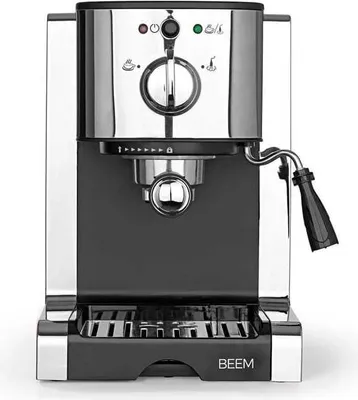 Produktbild von BEEM 3260 ESPRESSO-PERFECT Siebträgermaschine Espressomaschine 20 bar Pumpe Kapseln Pulver&Pads Kaffeegenuss Milchschaumdüse Kaffeespezialitäten Barista